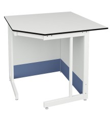 Стол угловой к пристенному столу ЛАБ-PRO СУ 110/80.110/80.90 TR
