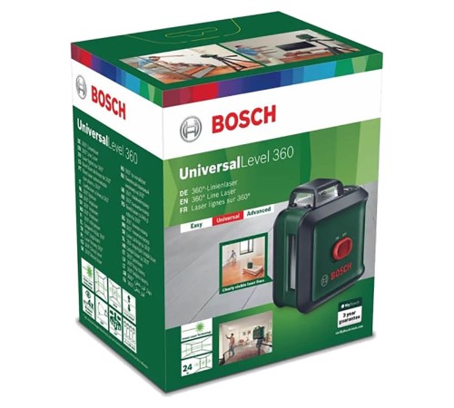 Лазерный уровень Bosch UniversalLevel 360 + штанга TP 320 (0.603.663.E02)