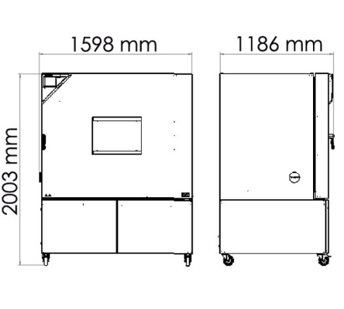 Климатическая камера Binder MKT 720 с переменными климатическими условиями, объём 734 литрорв (Артикул 9020-0387)