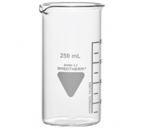 Стакан RASOTHERM 3000 мл, высокий, с градуировкой, с носиком, стекло (Артикул 93306011) Стакан RASOTHERM 3000 мл, высокий, с градуировкой, с носиком, стекло (Артикул 93306011)