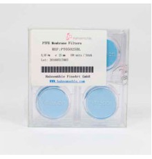 Мембранные фильтры Hahnemühle из PTFE, 0,45 мкм, Ø 25 мм, нестерильные, белые