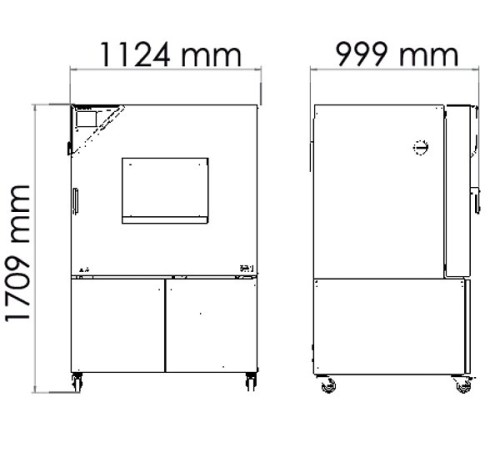 Климатическая камера Binder MKF 240 с переменными климатическими условиями, объём 228 литрорв (Артикул 9020-0380)