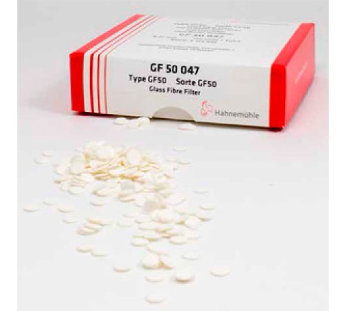 Фильтры Hahnemühle GF55 из стеклянного микроволокна, круглые, Ø 47 мм, без связующих агентов
