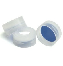 Крышки защелк. с надрезанной септой Прозрачный карабин, щелевой PTFE / Si septa 100PK, 5183-4511 Agilent